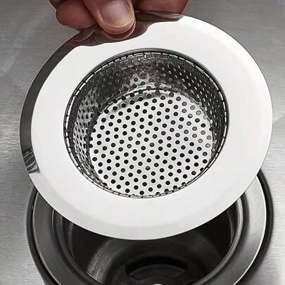 1PC Durable Mesh Sink Strainer Basket Rust-Proof Metal Food Catcher For Easy Drainage Dishwashing Families Sink Strainer Stainless Steel Sink Strainer Kitchen Sink Filter Sink Filter Home Kitchen Gadgets Sink Mesh Strainer Universal Fit Strainer Utility Sink Strainer Drain Catcher 4.5 Inch Sink Strainer