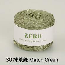 1pc 100g Metallic Yarn, DIY Silver Glitter Thread Crochet Lace Cord Round Strand Line For Bag, Hat, Doll Handcraft, 1.5MM Thick - Glitter Yarn - View 17