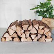 1pc/6pcs/12pcs Home Decor Fireplace Display Prop, Living Room Firewood Decoration, Creative Wooden Logs, American Style Fireplace, Campfire, Rustic Decor - Multicolor - View 10