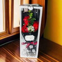 Ins Style Artificial Flower Bouquet, Romantic Wedding Ceremony Holding Flower, Photography Prop, Gift - Multicolor - View 1