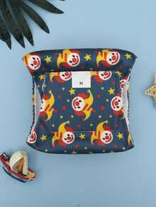 1 pieza Banda de vientre lavable para perros machos - Envoltura abdominal lavable para perros machos, adecuada para pañales de perros medianos y pequeños o cachorros - Multicolor - Ver 18