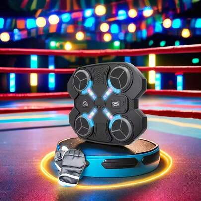 Juego Maquina Boxeo Con Música Bluetooth Inteligente Manoplas De Boxeo De Pared En Casa Para Adultos Y Niños Juguete Y Juguetes