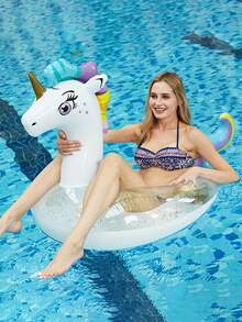 1 chiếc phao bơi hình vỏ sò bơm hơi, phao bơi hình vỏ sò khổng lồ kèm bóng ngọc trai, ghế bơi hình vỏ sò, thích hợp cho các bữa tiệc bãi biển mùa hè dành cho người lớn, tuyệt vời cho các hoạt động thể thao trên bãi biển và dưới nước, phao bơi, đồ dùng cần thiết cho bãi biển, phụ kiện hồ bơi, đồ chơi nổi, đồ dùng cho tiệc bể bơi, thích hợp cho các bữa tiệc bãi biển mùa hè dành cho người lớn, tiệc độc thân, thích hợp cho các bữa tiệc bể bơi và tắm nắng, hãy tận hưởng thời gian bên hồ bơi của bạn! - trắng - Xem 8