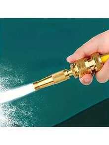Direct Insert Spray Gun Hose Nozzle, Universal Hose Connector, Adjustable Valve, Multi-Function Watering System, Suitable For Car Washing, Plants And Lawns, Garden Hose Accessories - A - View 13