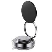 Suporte magnético para celular veicular com nano gel e rotação de 360°, com sucção super forte, compatível com MagSafe, 17, 16, 15, 14, 13, 12 e Pro Max. Dobrável e extensível, ideal para carro, painel, academia e espelho retrovisor. - A - Ver 3