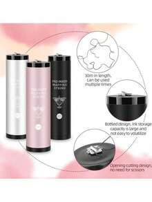 Lápiz de cejas de microblading, plantilla de posicionamiento de línea auxiliar con regla de cejas - Multicolor - Ver 11