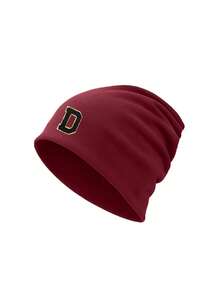 1pc Unisex Thin Loose Knit Hat, Women's Ponytail Design Hat, Sports Hat, Beach Park Knit Hat, Hip Hop Hat, Suitable For Spring, Autumn, Summer Daily Wear - Burgundy - View 8