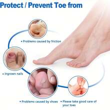 Gel Toe Sleeves And Protectors Designed Specifically For Big Toes, Providing Cushioning And Protection. These Toe Sleeves Are Suitable For Both Men And Women. - View 3