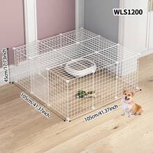 DIY Pet Playpen Suitable For Raising Puppies, Kittens And Small Animals - Multicolor - View 6