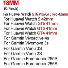 20 mm Compatible avec Huawei GT2 GT3 42 mm Bracelet de montre  premium pour femmes Sangle ajustable Douce Confortable Durable Accessoire de remplacement Compatible avec Samsung Galaxy Watch 4 5 6 7 - 20mm - Voir 6