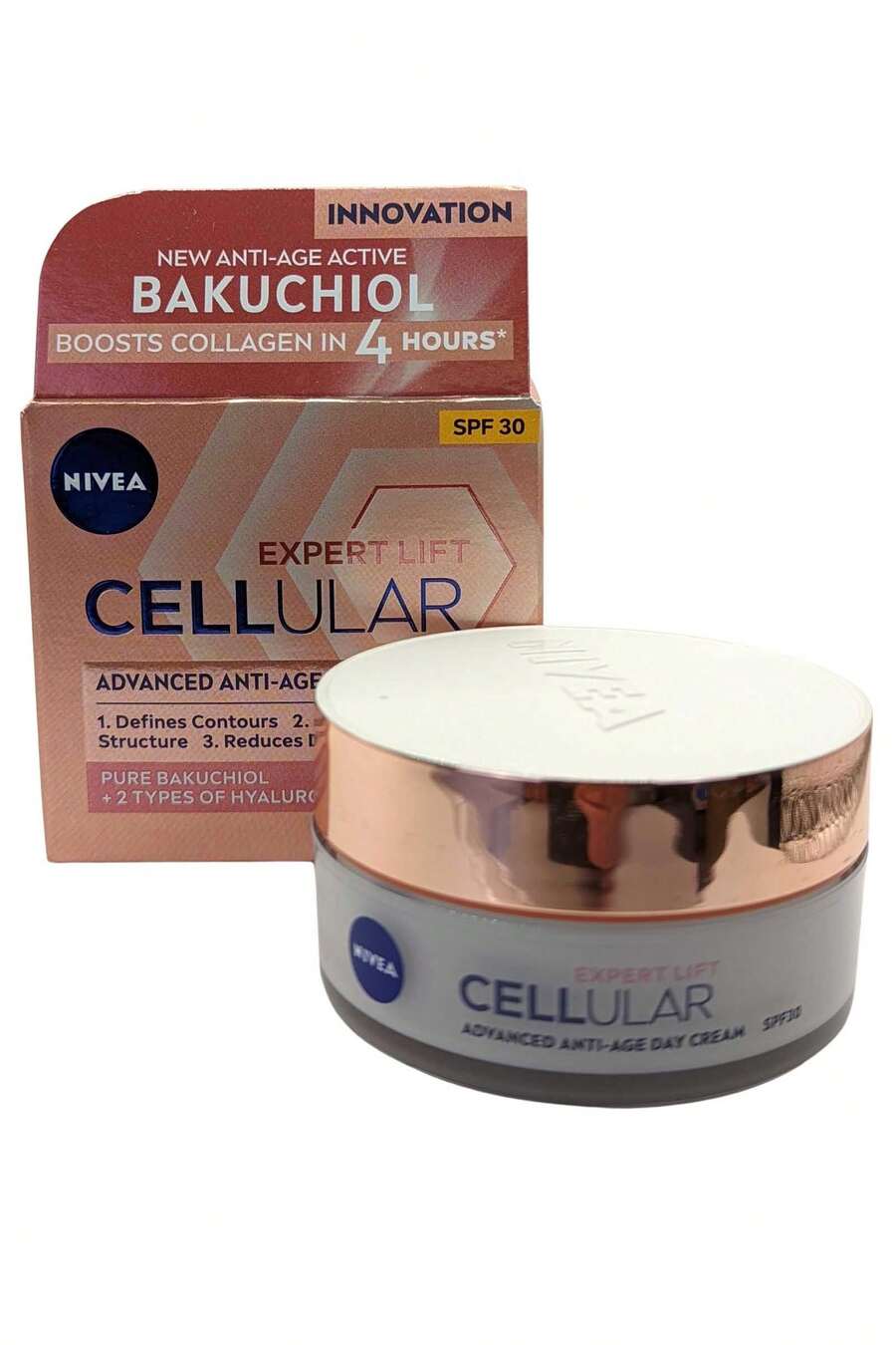 Nivea  Expert Lift Cellular Advanced Anti Age Day Cream 50ml SPF30 Define, Restore, Reduce Skin Care - Hyaluronic Acid - View 1