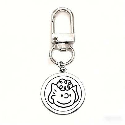 SNOOPY 1 pieza Colgante unisex resistente a la decoloración para parejas, accesorio de joyería de acero inoxidable, regalo para Año Nuevo/Día de San Valentín/Pascua [Estilo aleatorio]