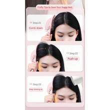 Lược chải tóc gỡ rối nguyên bản, lược lông mềm mại, đàn hồi thông minh - Dễ dàng lướt qua tóc ướt, khô và hư tổn - Phù hợp cho cả nam và nữ, tay cầm nhẹ, lược gỡ rối, lược chải tóc, lược chải tóc, lược uốn tóc - Xem 9