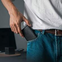 2026 New Men's Button Wallet RFID Blocking Card Holder, Aluminum Alloy Card Case, Minimalist Large Capacity Cash & Credit Card Organizer - Multicolor - View 8