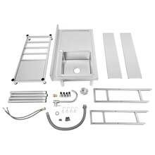 YUNRUX Kitchen Sinks - Silver - View 8