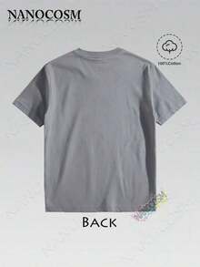 Summer[100% Cotton] That Sounds Like My Husbands Problem T-Shirt, Sarcastic Sassy Tee, Funny T-Shirt, Wife TShirt, Funny Husband Tee-Unisex Women & Men's Campus Daily WearLoose And Comfortablesummer Clothes - 灰色 - 查看 2