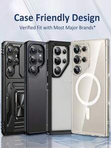 1 set de película protectora de lente de cámara de aleación, compatible con Samsung Galaxy S26 Ultra, S25 Ultra, S25, S25 Plus, S24 Ultra, S24, S24 Plus, S23 Ultra, S23 y S23 Plus. Incluye vidrio templado HD, marco de aleación de aluminio, protector de pantalla de cámara trasera y tapa de lente. Adecuado para uso diario, oficina y hogar. Resistente al agua, a los golpes, a las caídas, a los arañazos y a las huellas dactilares. Un accesorio de teléfono completo, regalo de cumpleaños de primavera - Plateado - Ver 5