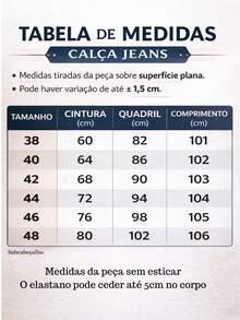 Women's Jeans With Elastic Waistband, High Waist With Lycra, Butt-Lifting Effect - Azul lavado oscuro - Ver 6