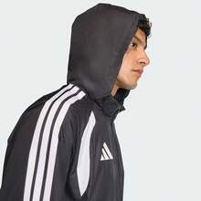 Adidas Men's TIRO26L WB Jacket, Woven Hooded Jacket JY9733 - Black - View 4