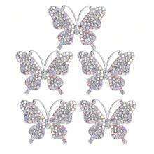 5PCS Brooch DIY Matching Fine Workmanship Cute Appearance Lightweight Portable Brooch PinAB Color - Multicolor - View 2