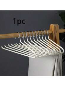 20/10/5pcs Pants Hangers Space Saving Open Ended Metal Pant Hangers Non Slip Jean Hangers For Men And Women Closet Storage Organizer For Clothes Leggings Slacks Trouser Ties Wardrobe Essentials Perfect Gift Ideas - Multicolor - View 16