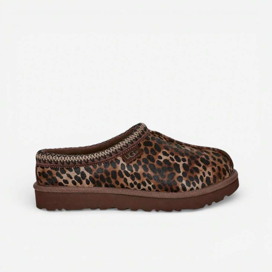 UGG Tasman Slipper Caspian Burnt Cedar (Women's) - White - View 1