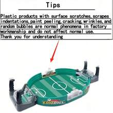 大型桌面足球桌，适合儿童，双人桌面足球游戏，亲子互动足球玩具，迷你桌面足球，减压桌面游戏，派对娱乐 - 彩色 - 查看 12