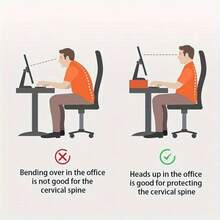 符合人体工学的笔记本电脑支架、桌面显示器增高架、办公桌收纳架、家用/办公工作站设置，可改善姿势、支撑颈椎和背部、抬高电脑屏幕，节省空间，现代简约设计 - 彩色 - 查看 6