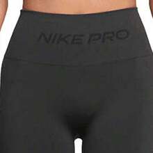 Nike Women's AS W NP DF SMLS HR 7/8 TIGHT Leggings - Black - View 4