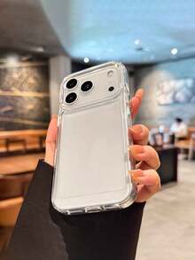适用于苹果 17、17 Pro、17 Pro Max、16 Pro Max、16 Pro、16、11、12、13、14、15、12 Pro Max、13 Pro Max、14 Pro Max 和 15 Pro Max 的奢华透明手机壳 - 無色 - 查看 1