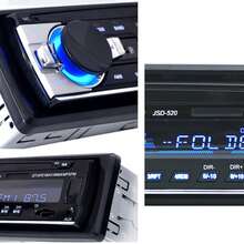 1-DIN Car Stereo Player With Digital Bluetooth, MP3 Player, FM Radio, Stereo Audio, USB Port And AUX Input - 520-b - View 5