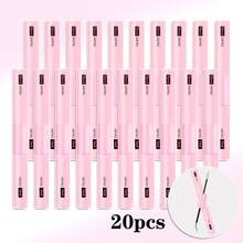 Waloshow 10毫升单根假睫毛胶水及定型液、卸妆液、睫毛辅助器、二合一簇状假睫毛胶水及定型液、睫毛刷、簇状假睫毛胶水、睫毛胶水、镊子、簇状假睫毛胶水、睫毛胶水及定型液、睫毛胶水、簇状假睫毛工具、睫毛嫁接工具、睫毛工具套装、簇状假睫毛套装、睫毛、假睫毛 - 粉色 - 查看 23