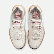 Nike Zapatos casuales de corte bajo antideslizantes para hombre Air Monarch IV - Blanco - Ver 4