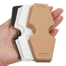 50pcs Jewelry Display Cards, Necklace, Bracelet, Hair Tie Storage Organizer - A - View 5