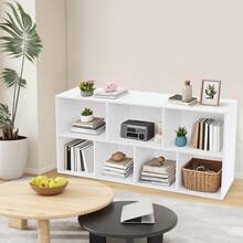 YUNRUX Bookcases - White - View 11