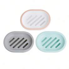 Soap Dish, Bathroom Accessories, Soap Holder, Soap Drainer, Soap Tray - Amber-Soap Box - View 6