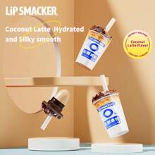 LIP SMACKER LIPSMACKER 奶茶咖啡味润唇膏，持久保湿，还原原味，可作收藏装饰，适合作为礼物送给家人、朋友，或作为情人节礼物。 - 生椰拿鐵 - 查看 3