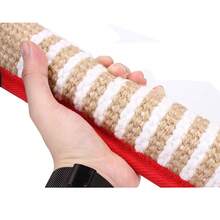 Dog Training Dog Bite Stick Chewing Pet Toy With 2 Rope Handles Dog Training Pillow Bite Tug Durable - Brown - View 10