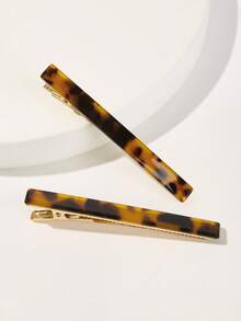 Stylish, Retro, Casual, And Versatile Tortoiseshell Hair Clip - Multicolor - View 1