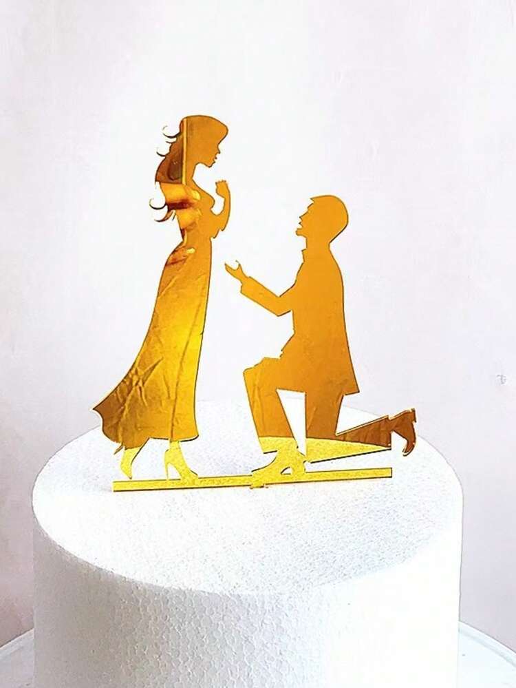 New Acrylic Gift Card Holder, Decoration For Valentine's Day, Proposal, Wedding Ceremony And Celebration - 50pcs - View 3
