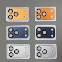 Luxury Alloy Lens Protector High-Definition Anti-Scratch Ultra-Thin Metal Glass Lens Protector Case Compatible With Iphone 17 Pro Max And 17 Pro Anti-Fingerprint And Anti-Wear Premium Quality Mobile Phone Camera Lens Protective Accessory With Fashionable Design Spring Anniversary Gift - Multicolor - View 12