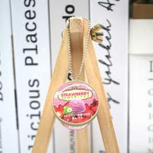 1-2个迷你新款日式仿真冰淇淋杯挤压钥匙扣TPR材质减压创意食物玩具挂件，柔软挤压瞬间缓解压力，节日、生日、爱好爱好者的完美礼物 - 彩色 - 查看 8