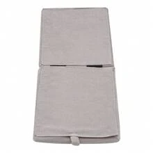 gladney Foldable 2‑In‑1 Pet Ramp And Stairs For Small Dogs Cats - Lightweight Foldable Ramp With Plush Non‑Slip Surface, Wood Frame, 80kg Capacity, Modern Dark Gray Foldable Dog Steps - Dark Grey - View 10
