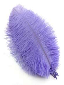 1 Pack 10pcs 20-25cm/8-10in Colorful Artificial Ostrich Feathers, Suitable For Handicrafts, Carnival Decoration, Tabletop Decor, Vase Decoration, Handmade Accessories - A - View 13
