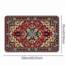 1pc Bohemian Style Car Trunk Mat - Printed Design, Suitable For Daily Driving, Fit For Truck, Car, SUV, Christmas Gift Outdoor Mat - Trunk Mat - View 10