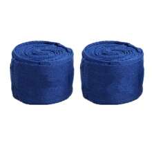 2 Pairs Professional Boxing Hand Wraps, Sports Fitness Resistance Bands Sweat-Absorbent Elastic Boxing Wraps, Black, Red, Blue And Yellow - 彩色 - 查看 12