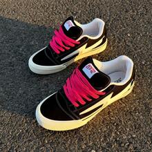 Premium Niche Design Street Hip-Hop Skateboard Shoes, Afro Embroidery Black & White Colorblock Limited Edition Re-Release, Chunky Bread Shoes, Minimalist Outdoor All-Season Lightning Shoes, Unisex Low-Top Foot-Slimming Personalized Casual Skate Shoes, Non-Slip Wear-Resistant American Rugged Style, Student Campus Party Vacation Workwear Shoes, Couple Classic Versatile Hiking Outdoor Women's Shoes, Retro Fashion Commute Daily Outdoor Suitable For All Occasions Men's Shoes DW008 - Black and White - View 5