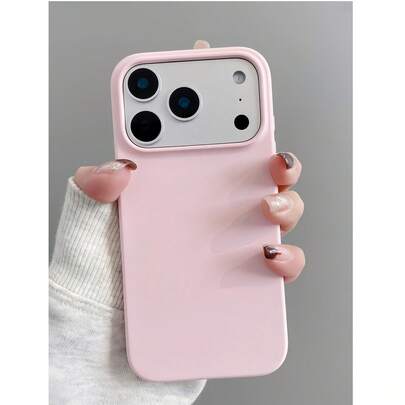 Funda de teléfono minimalista de color rosa dopamina compatible con iPhone 17 Pro Max/17 Pro/17 Air/17/16 Pro Max/16 Pro/16/16 Plus/15/15 Pro Max/15 Pro/15 Plus/11/12/13/14 Pro Max/12 Pro/12 Pro Max/13 Pro/13 Pro Max/7 Plus/14 Pro/14 Pro Max/14 Plus, diseño creativo para hombres y mujeres