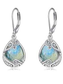 1 Paar süße Hängeohrringe für Mädchen, ideal für tägliche Dekoration, Partyschmuck, Geburtstagsgeschenk - 1# - Übersicht 2