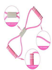 手臂力量阻力带、腿部阻力带、仰卧起坐辅助训练器 - 彩色 - 查看 8